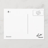 Butterfaceはがき ポストカード (裏面)