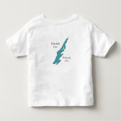 Butterfield Lake Loon Pair トドラーTシャツ (裏面)