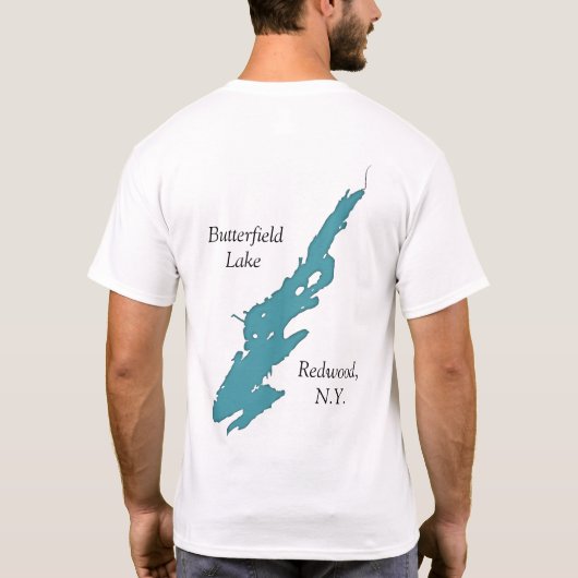 Butterfield Lake Loon Pair Tシャツ (裏面)