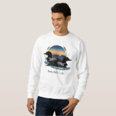 Butterfield Lake Loons Pair スウェットシャツ (正面フル)