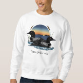 Butterfield Lake Loons Pair スウェットシャツ (正面)