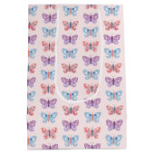 Butterflies ミディアムペーパーバッグ (裏面)