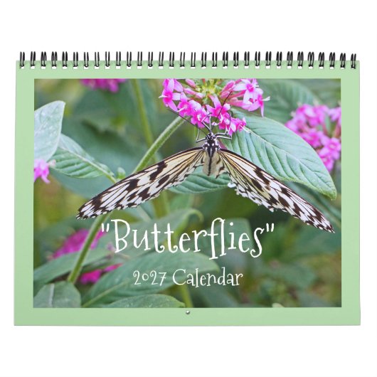 "BUTTERFLIES" 2026年カレンダー カレンダー (カバー)