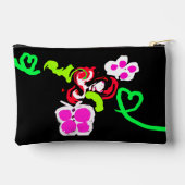 Butterflies and Roses valentine  アクセサリーポーチ (裏面)