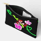 Butterflies and Roses valentine  アクセサリーポーチ (見開き)