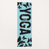 Butterflies Any Color Personalized Name Yoga Mat ヨガマット (正面)