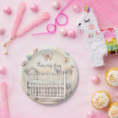 Butterflies Baby Shower  ペーパープレート (パーティー)