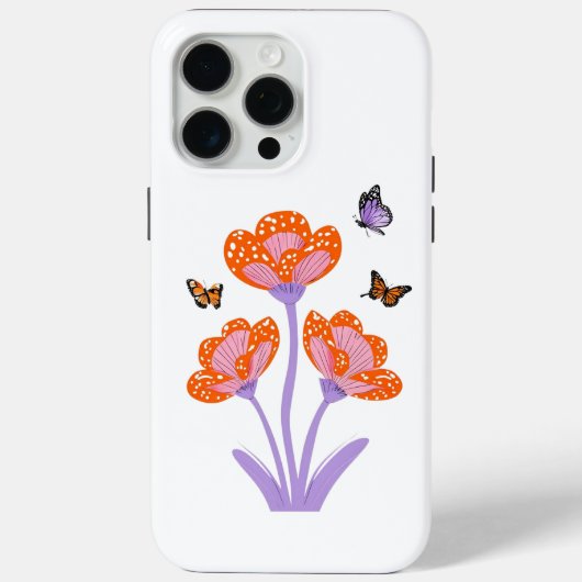 Butterflies Case-Mate iPhoneケース (裏面)