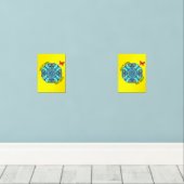 butterflies enjoy the jouney Wood Wall Art (ウッドフロア)