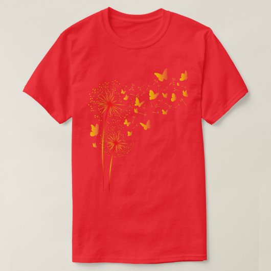 Butterflies FlowersButterfly Lover Entomology Tシャツ (デザイン正面)