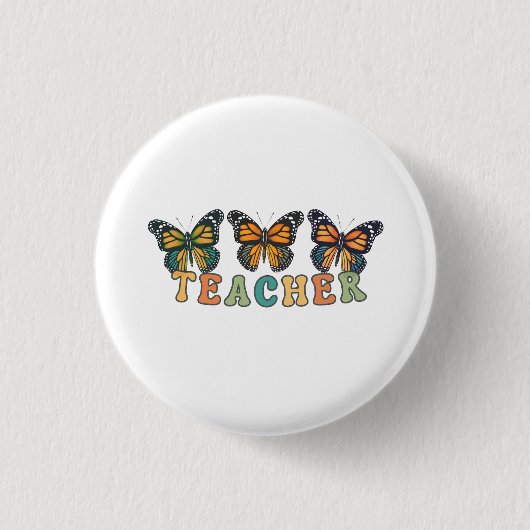 Butterflies Fly High 缶バッジ (正面)