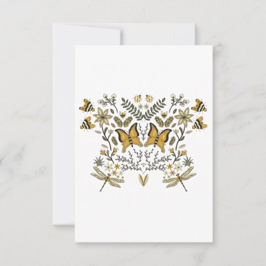 Butterflies Garden 招待状 (正面)
