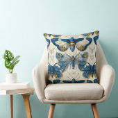 Butterflies In Botany Illustration クッション (椅子)
