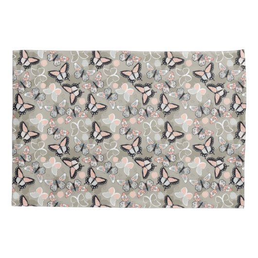 Butterflies In Flight  枕カバー (裏面)