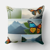 Butterflies, Mountains, and Lakes クッション (正面)