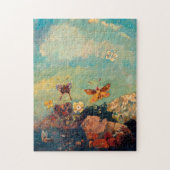 Butterflies | Odilon Redon ジグソーパズル (縦)
