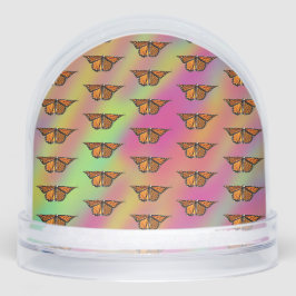 Butterflies Snow Globe