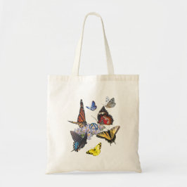 butterflies sobriety symbol Tote Bag トートバッグ