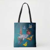 butterflies sobriety symbol Tote Bag トートバッグ (正面)