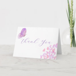 Butterflies Thank You Card サンキューカード