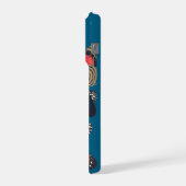 Butterflies Vintage iPhoneケース (左側面)