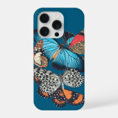 Butterflies Vintage iPhoneケース (裏面)