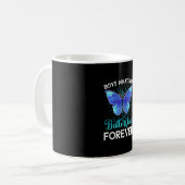 Butterflly Boys Whatever Butterflies Forever コーヒーマグカップ (正面左)