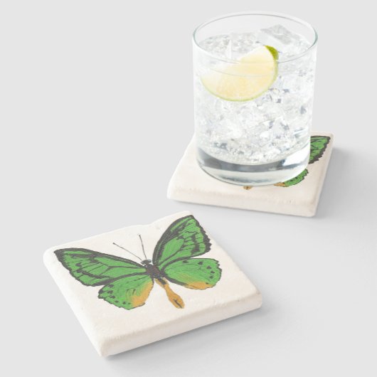 Butterfly8 ストーンコースター (横)