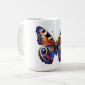 butterfly コーヒーマグカップ (正面左)