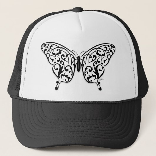 Butterfly_デザイン キャップ (正面)