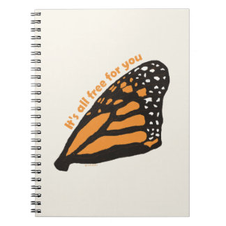 butterfly ノートブック