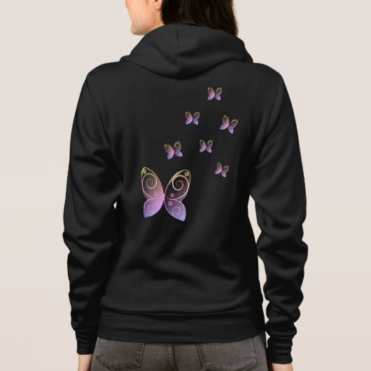 Butterfly パーカ (裏面)