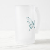 Butterfly フロストグラスビールジョッキ (正面右)