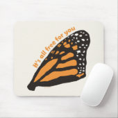 Butterfly マウスパッド (マウス)