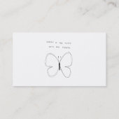 butterfly 名刺 (裏面)