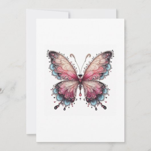 butterfly 招待状 (正面)
