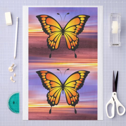 Butterfly  薄葉紙 (クラフト)