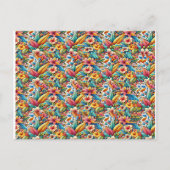 Butterfly 1 Stereogram Magic Eye - No Envelope ポストカード (正面)