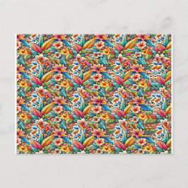 Butterfly 1 Stereogram Magic Eye - No Envelope ポストカード