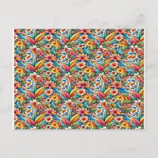 Butterfly 1 Stereogram Magic Eye - No Envelope ポストカード