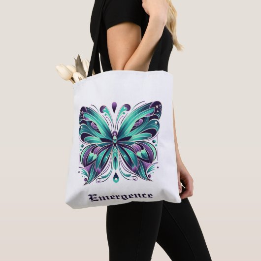 Butterfly 7 Tote トートバッグ (クローズアップ)