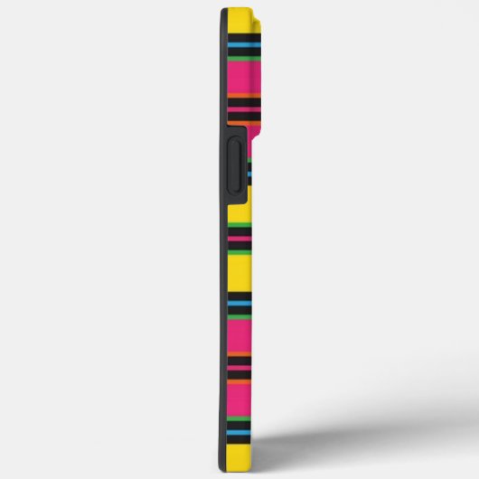  Butterfly abstract retro stripes hipster minimal Case-Mate iPhoneケース (裏面 / 右)