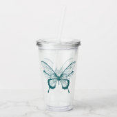 Butterfly Acrylic Tumbler アクリルタンブラー (裏面)