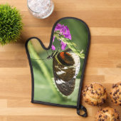 Butterfly and flower 鍋つかみ (トップダウン)