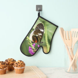 Butterfly and flower 鍋つかみ