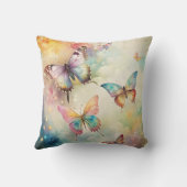 Butterfly and Rainbow クッション (裏面)