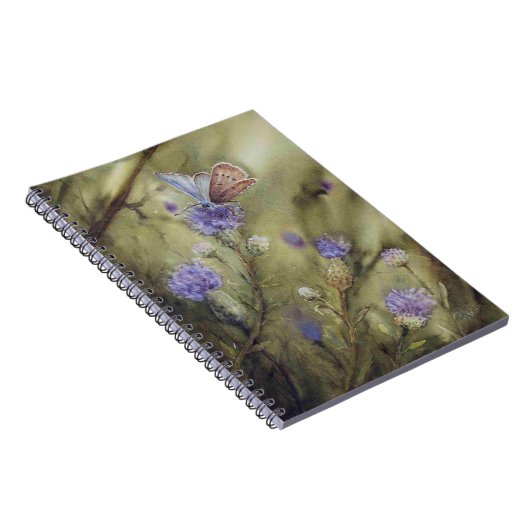 Butterfly and Thistles ノートブック (右側)