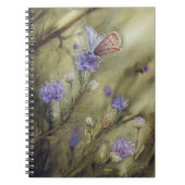 Butterfly and Thistles ノートブック (正面)