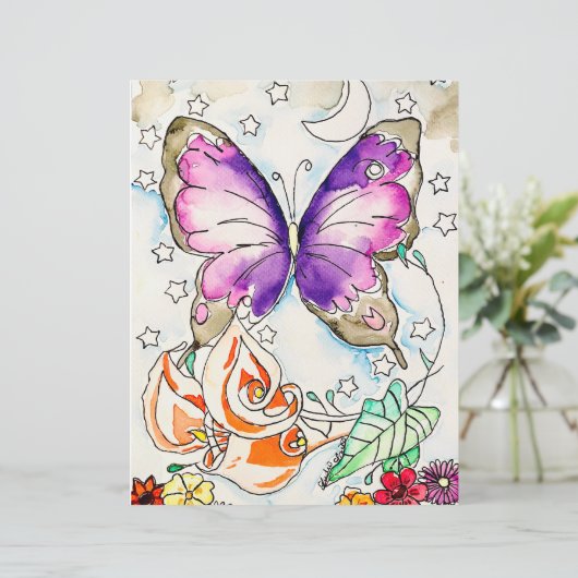 Butterfly art (スタンド正面)