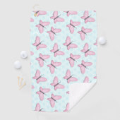Butterfly Art For Toddlers ゴルフタオル (インサイチュ)